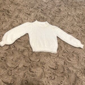 Elegant White Women's Sweater